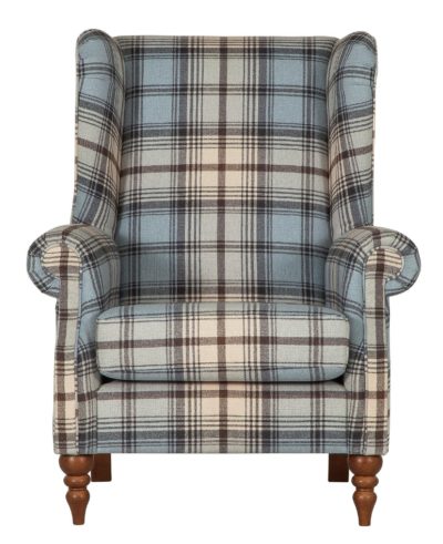 Heart of House - Argyll - Fabric Chair - Skye Tartan